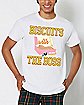 Biscuits with the Boss T Shirt - Ted Lasso
