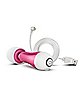 Jules 10-Function Rechargeable Waterproof Wand Massager - 7.3 Inch