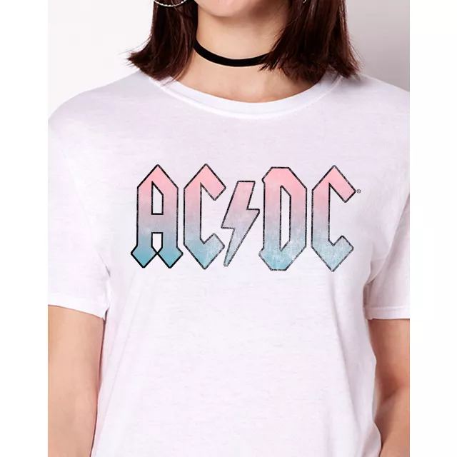 ACDC Pastel T Shirt at Spencer's