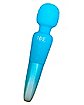 Nixie 20-Function Waterproof Rechargeable Wand Massager 8 Inch - Blue