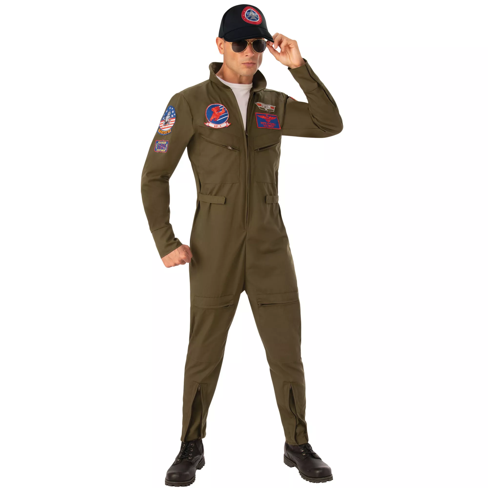 Adult Top Gun Maverick Jumpsuit Costume Deluxe at Spirit Halloween