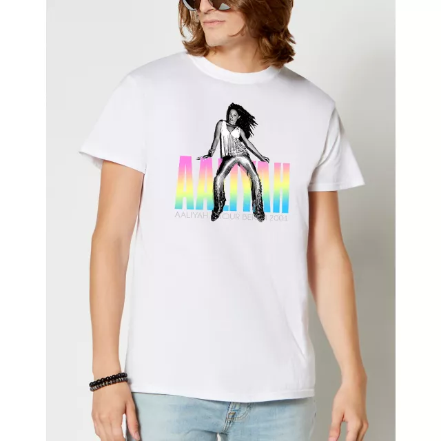 Tour Aaliyah T Shirt at Spencer's