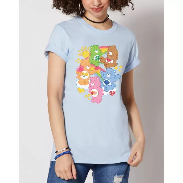 Rainbow Care Bears T Shirt at Spencer's