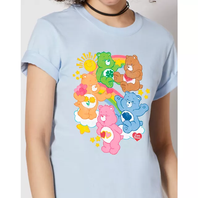 Rainbow Care Bears T Shirt at Spencer's