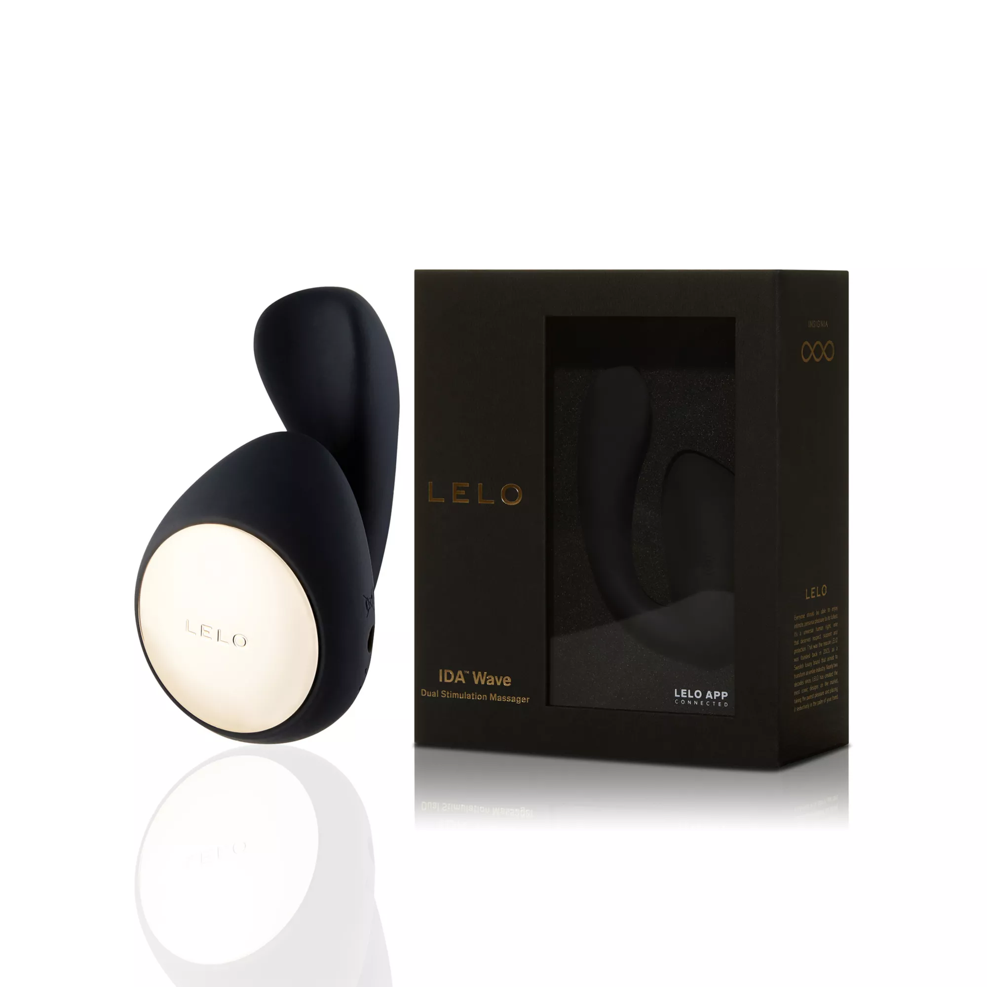LELO Ida Wave Vibrator Black at Spencer's