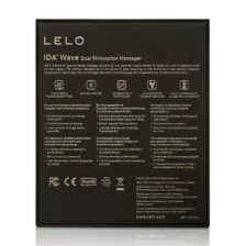 LELO Ida Wave Vibrator Black at Spencer's