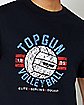 Top Gun Volleyball T Shirt