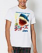 Japanese Jaws Poster T Shirt