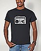 Death Row Records Boombox T Shirt