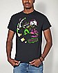 Collage Sandworm Beetlejuice T Shirt