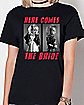 Here Comes The Bride T Shirt - Bride of Chucky