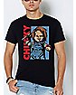 Chucky with Knife T Shirt
