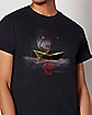 Pennywise Behind Boat T Shirt - It