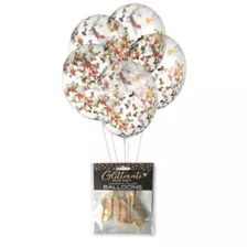 Penis Confetti-Filled Balloons - 5 Pack at Spencer's