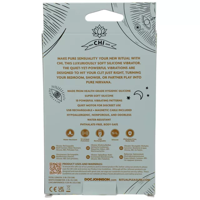 Chi Rechargeable 10-Function Clitoral Vibrator - 2.8 Inch at Spencer's