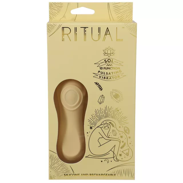 Sol 10-Function Rechargeable Pulsating Vibrator - 4.6 Inch at Spencer's