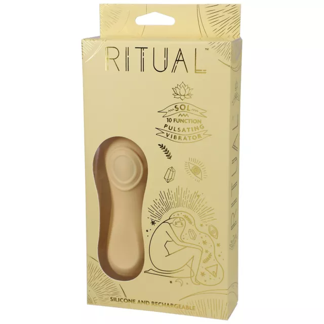Sol 10-Function Rechargeable Pulsating Vibrator - 4.6 Inch at Spencer's