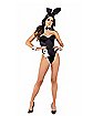 Playboy Bunny Bodysuit Outfit - Black