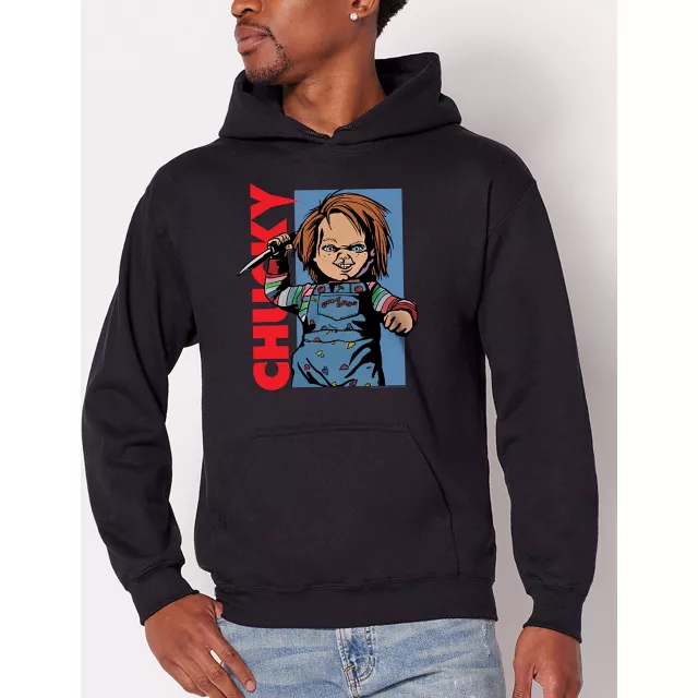 Chucky with Knife Hoodie Spencer s