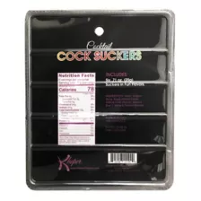 Cocktail Cock Suckers Candy - 6 Pack at Spencer's