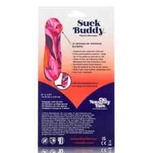 Suck Buddy 10-Function Rechargeable Waterproof Clitoral Stimulator - 5 Inch at Spencer's