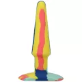 Groovy Butt Plug Multi-Color - 5 Inch at Spencer's