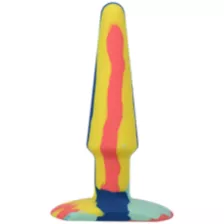 Groovy Butt Plug Multi-Color - 5 Inch at Spencer's