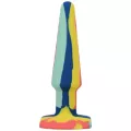 Groovy Butt Plug Multi-Color - 5 Inch at Spencer's