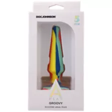Groovy Butt Plug Multi-Color - 5 Inch at Spencer's