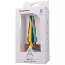 Groovy Butt Plug Multi-Color - 5 Inch at Spencer's