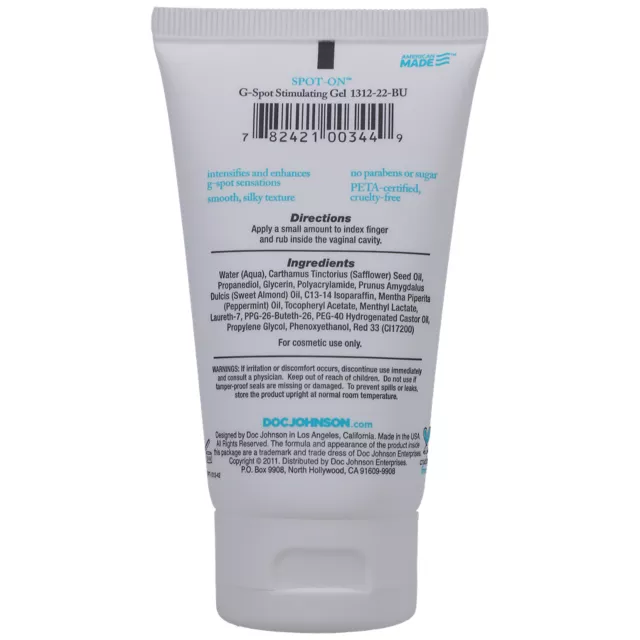 Spot-On G-Spot Stimulating Gel - 2 oz. at Spencer's