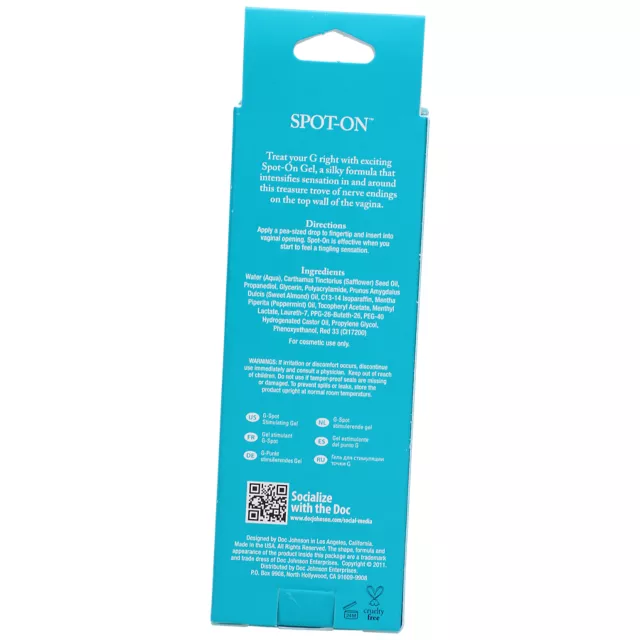 Spot-On G-Spot Stimulating Gel - 2 oz. at Spencer's