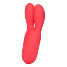 Coral Kiss Multi-Function Waterproof Rabbit Ears Vibrator 5 Inch - Sugar Boo at Spencer's