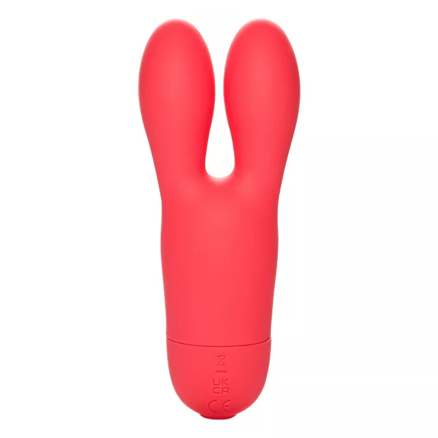 Coral Kiss Multi-Function Waterproof Rabbit Ears Vibrator 5 Inch - Sugar Boo at Spencer's