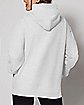 Learn About Recycling White Hoodie - Steven Rhodes