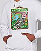 Learn About Recycling White Hoodie - Steven Rhodes