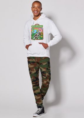 Learn About Recycling White Hoodie - Steven Rhodes