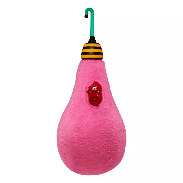 6 Ft Cotton Candy Cocoon Static Hanging Prop - Killer Klowns from Outer Space at Spencer's
