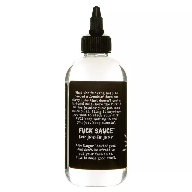 Fuck Sauce Water-Based Lube - 8 oz. at Spencer's