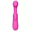 Butterfly Kiss Flicker Rechargeable Waterproof G-Spot Vibrator Pink - 7.5 Inch at Spencer's