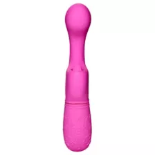 Butterfly Kiss Flicker Rechargeable Waterproof G-Spot Vibrator Pink - 7.5 Inch at Spencer's