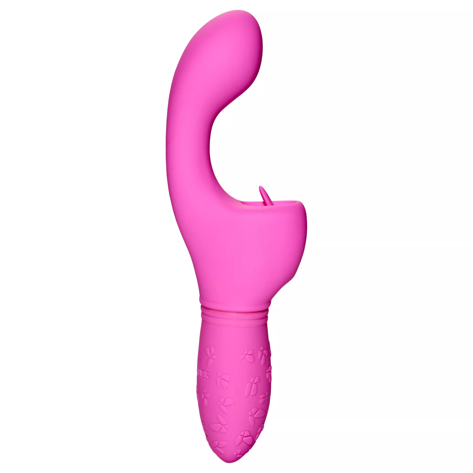 Butterfly Kiss Flicker Rechargeable Waterproof G-Spot Vibrator Pink - 7.5 Inch at Spencer's