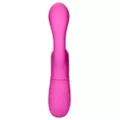 Butterfly Kiss Flicker Rechargeable Waterproof G-Spot Vibrator Pink - 7.5 Inch at Spencer's
