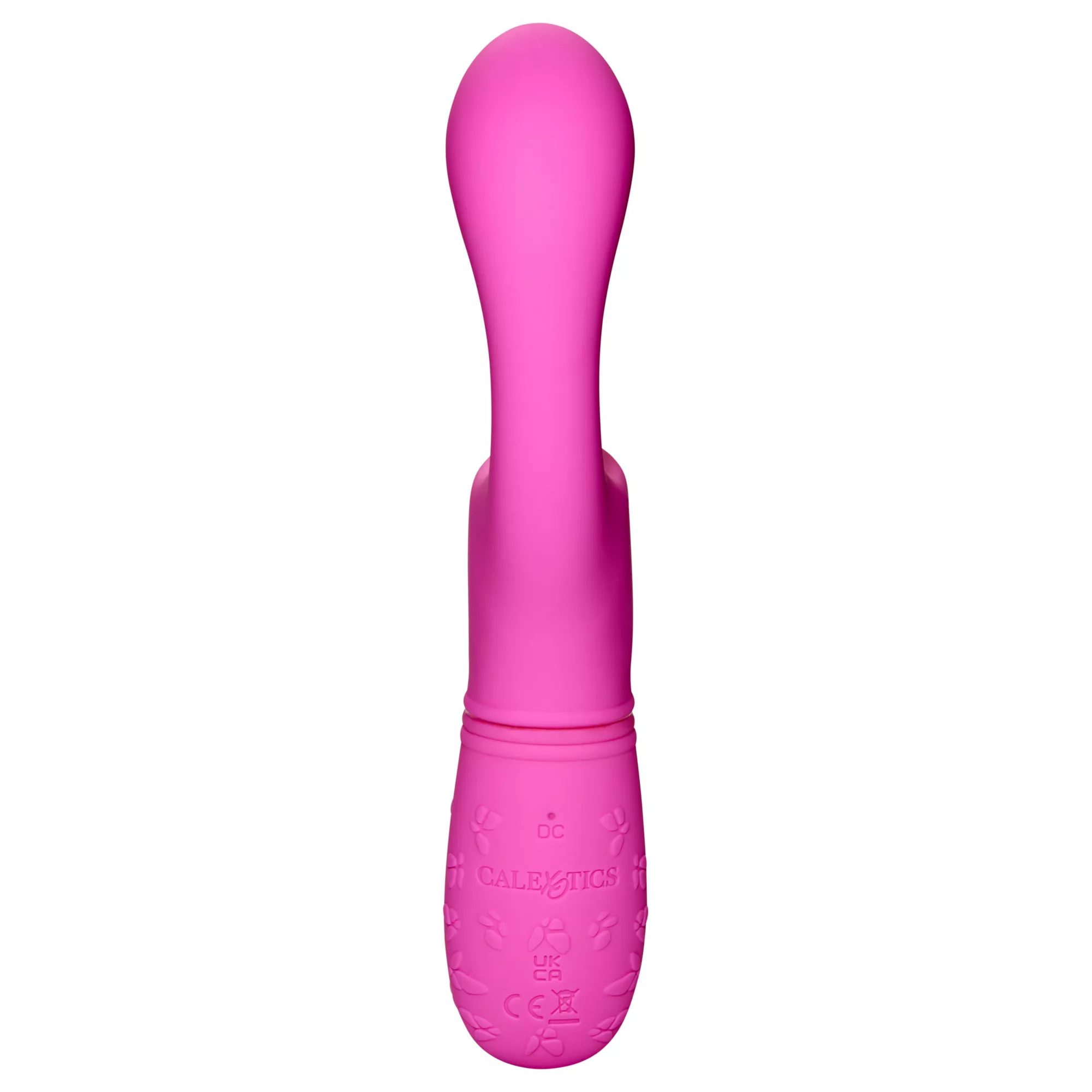 Butterfly Kiss Flicker Rechargeable Waterproof G-Spot Vibrator Pink - 7.5 Inch at Spencer's