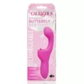 Butterfly Kiss Flicker Rechargeable Waterproof G-Spot Vibrator Pink - 7.5 Inch at Spencer's