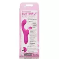 Butterfly Kiss Flicker Rechargeable Waterproof G-Spot Vibrator Pink - 7.5 Inch at Spencer's