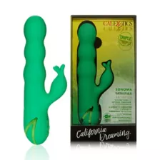 Sonoma Satisfier 10-Function Rechargeable Waterproof G-Spot Rabbit Vibrator - 8 Inch at Spencer's