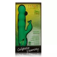 Sonoma Satisfier 10-Function Rechargeable Waterproof G-Spot Rabbit Vibrator - 8 Inch at Spencer's