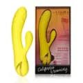 San Diego Seduction 10-Function Rechargeable Waterproof Rabbit Vibrator - 8 Inch at Spencer's