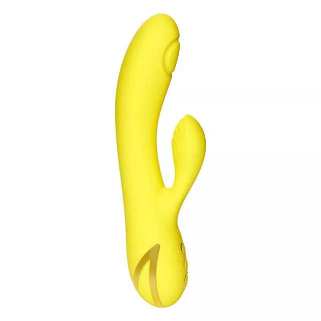 San Diego Seduction 10-Function Rechargeable Waterproof Rabbit Vibrator - 8 Inch at Spencer's